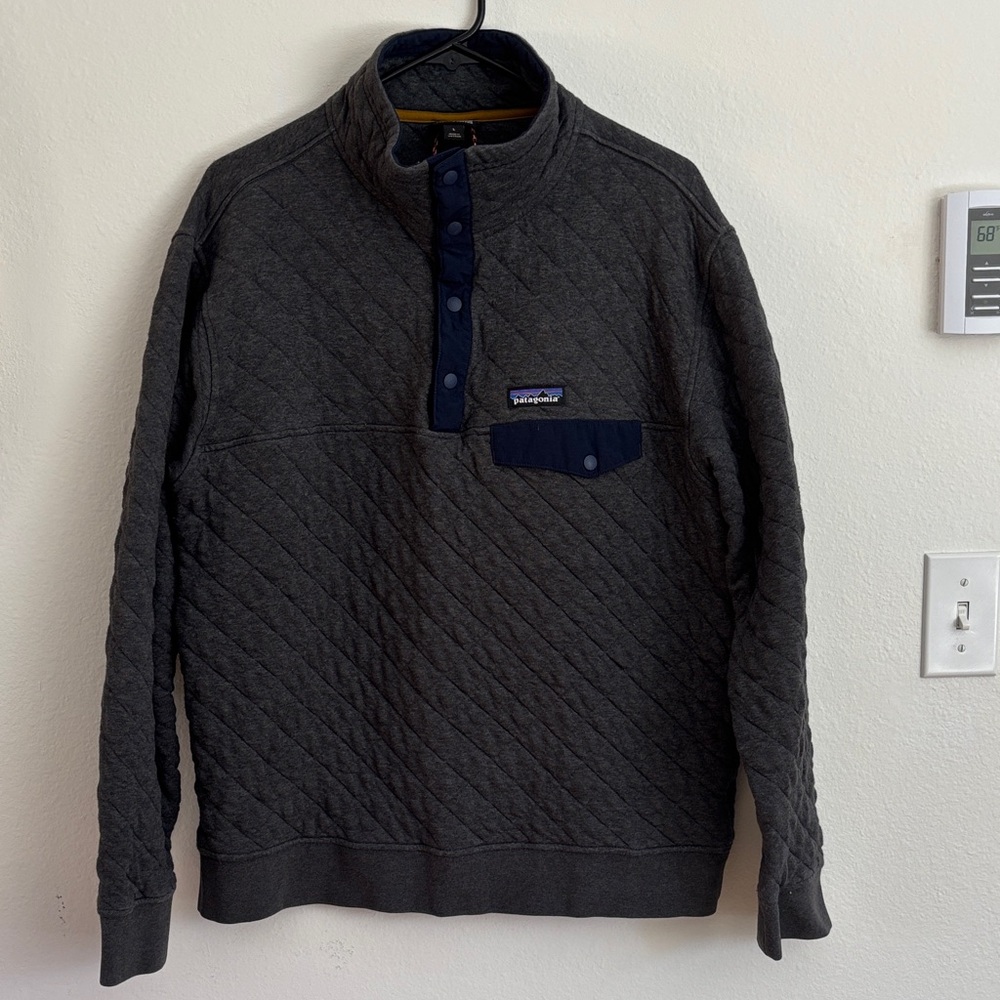 Patagonia Organic Cotton Men’s Size Large Pullover Sweatshirt